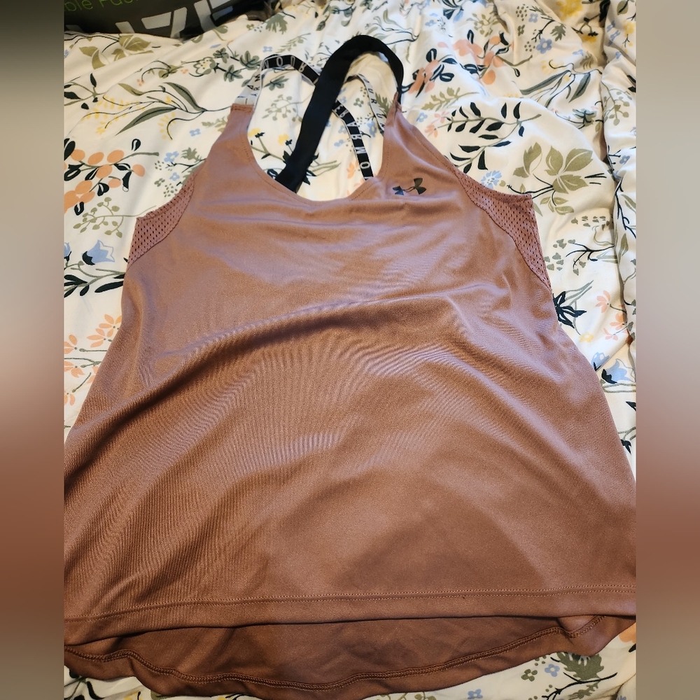 Under Armour Dusty Pink Athletic Top